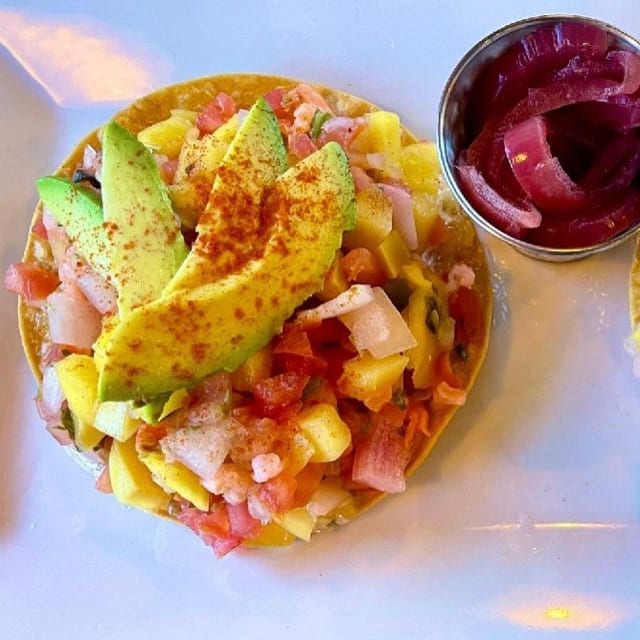 Tostadas de Ceviche.