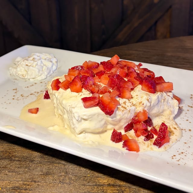 Lupita's Strawberry Tres Leches.
